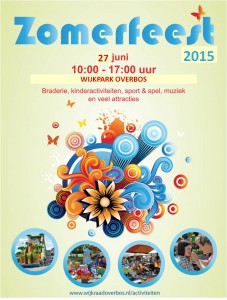Zomerfeest overbos 2015